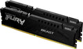 Kingston FURY Beast Black DDR5 32 GB (2 x 16 GB) 6000 MT/s CL30 DIMM zestaw pamięci do gier stacjonarnych z 2 AMD EXPO i Intel XMP - KF560C30BBEK2-32