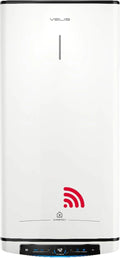 Ariston Velis Pro Wifi - elektryczny podgrzewacz wody, wielopozycyjny elektryczny podgrzewacz wody, elektryczny termos o pojemności 50 litrów, Wi-Fi i funkcja ECO-EVO 79,7 x 27,5 x 51,1 cm, instalacja