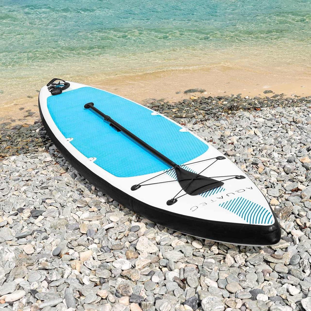 AQUATEC Deska do wiosłowania Touring 11'6" – nadmuchiwane deski do wiosłowania | nadmuchiwane deski do wiosłowania z akcesoriami do wiosłowania | Zestaw do padleboardingu Stand Up