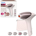 Philips Lumea Series 9900 BRI951/00 depilacja IPL z technologią SenseIQ i SkinAI, 4 x nasadki do twarzy, ciała, pod pachami i okolic bikini, bezprzewodowe i bezprzewodowe(Różowy/BRI951/00)