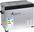 Compass 07096 lodówka podróżna Alpicol z kompresorem 50 l 230/24/12 V -20 °C szara