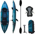 Wattsup Kajak dmuchany COD dla jednej osoby – 310 x 85 cm (10'2" x 33"), laminowane tworzywo PVC i konstrukcja Dropstitch, kompletny zestaw, maks. 180 kg